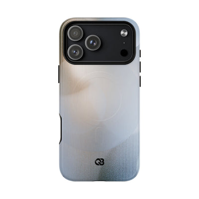 White Tough 2.0 Magsafe Phone Case for iPhone - Frosted Ribbed Sphere