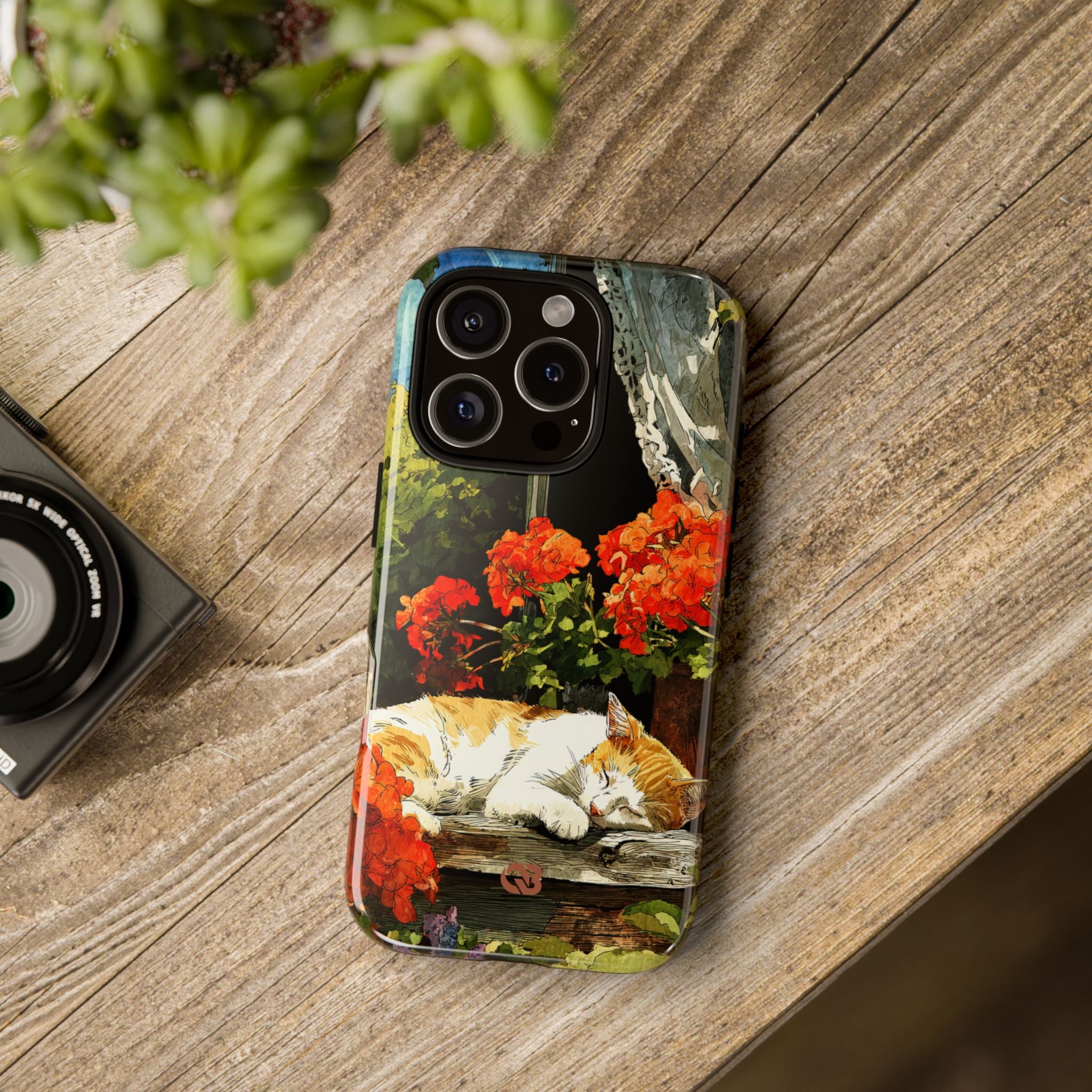 Sleeping Ginger Bloom · Tough Phone Case for iPhone