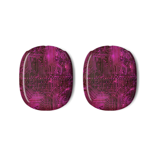 Magenta Circuit Trace · Hard Case for AirPods Max · Pink