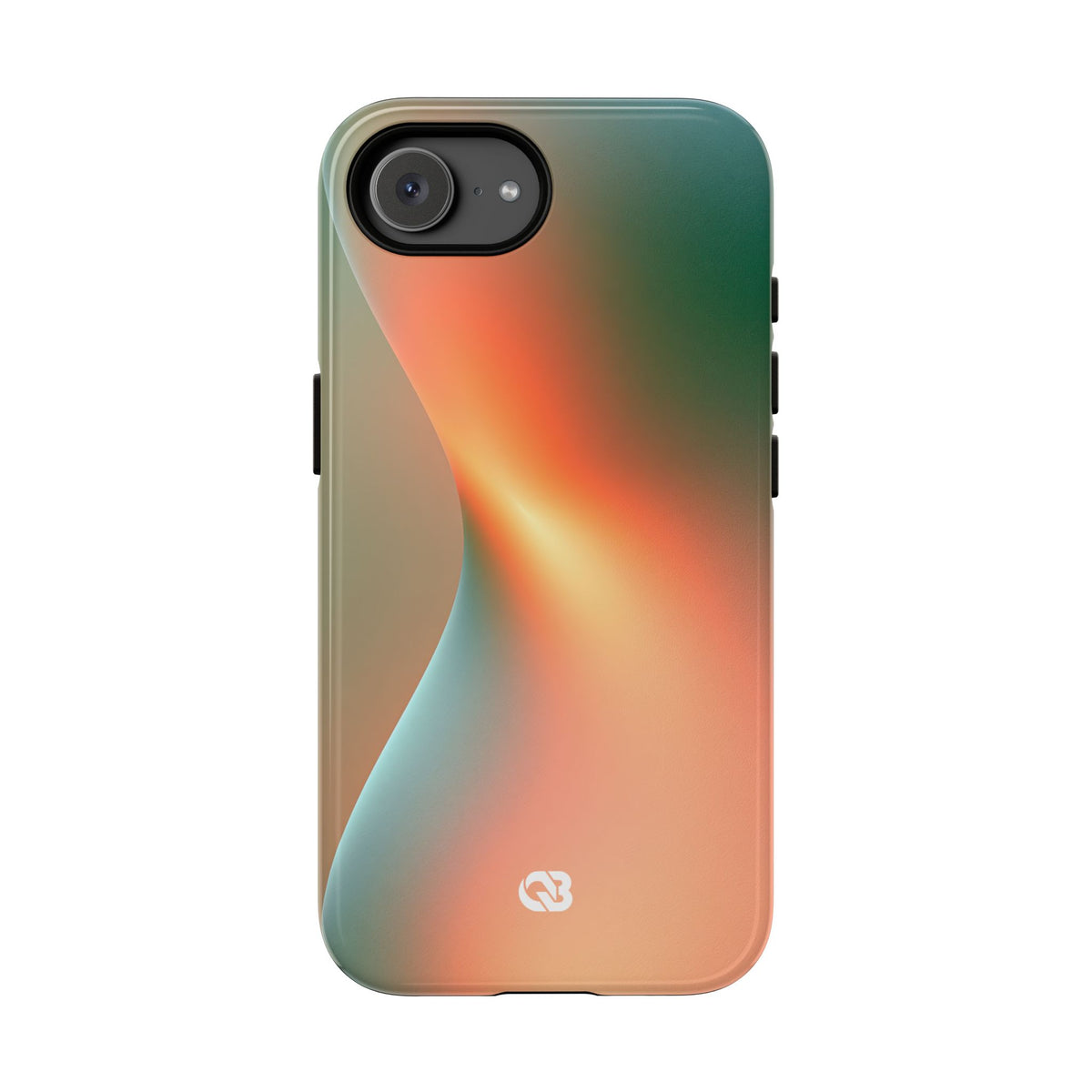 Radiant Contour · Tough Phone Case for iPhone · Orange