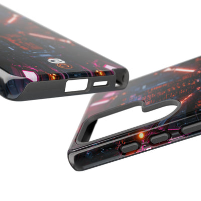 Cybernetic Reactor Core · Tough Phone Case for Samsung · Black