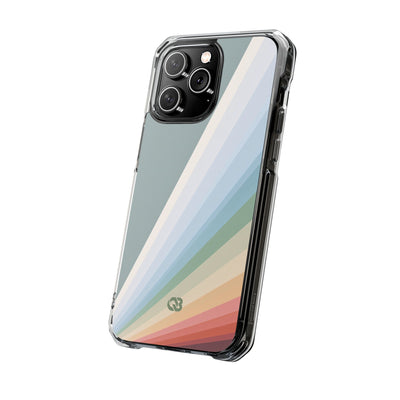 Green Impact MagSafe Phone Case for iPhone - Sage Prism Beam