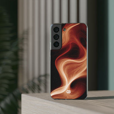 Solar Ember Flow · Lite Phone Case for Samsung · Orange