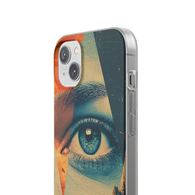 Fragmented Peak Gaze · Soft Phone Case for iPhone