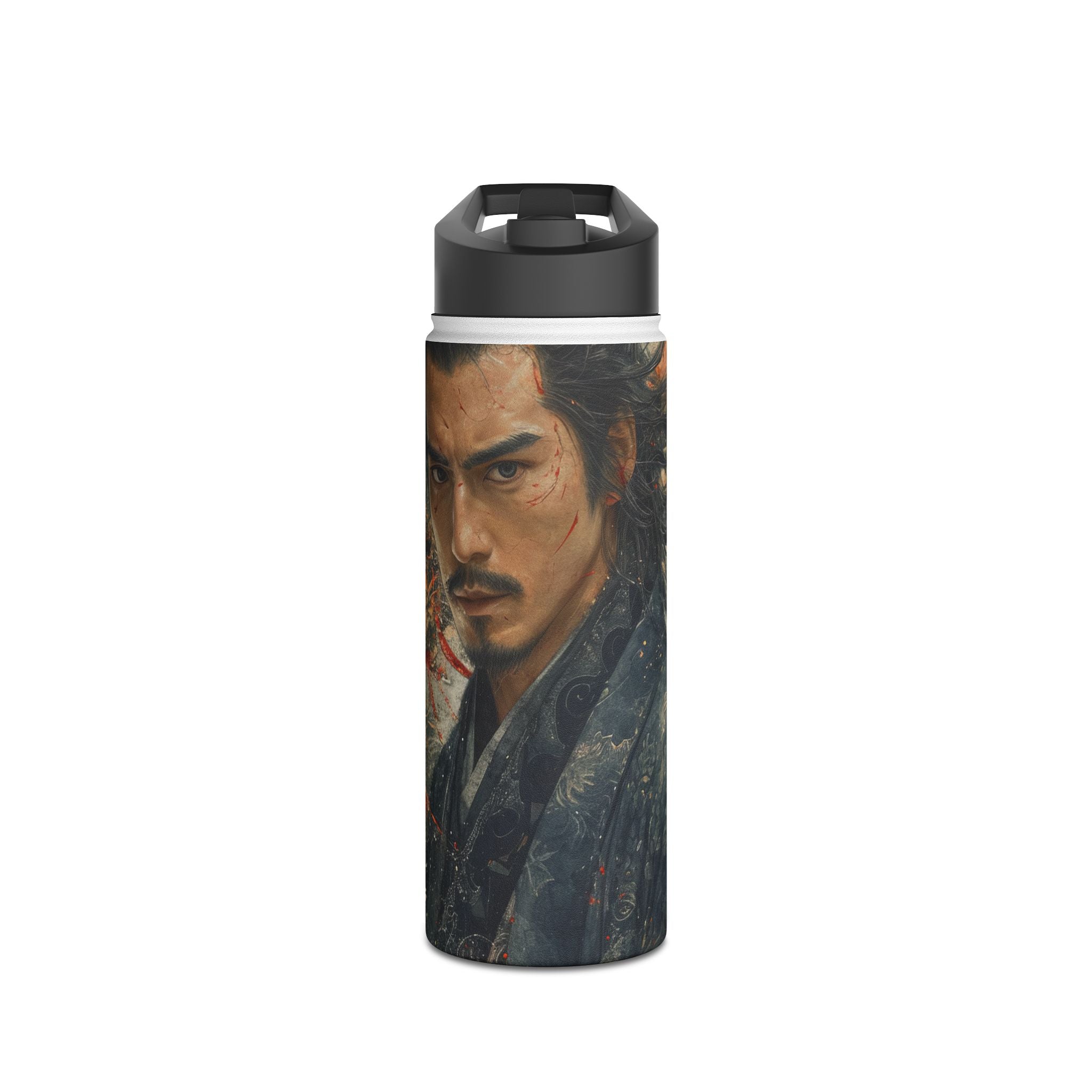 Samurai Fury - Stainless Steel Water Bottle
