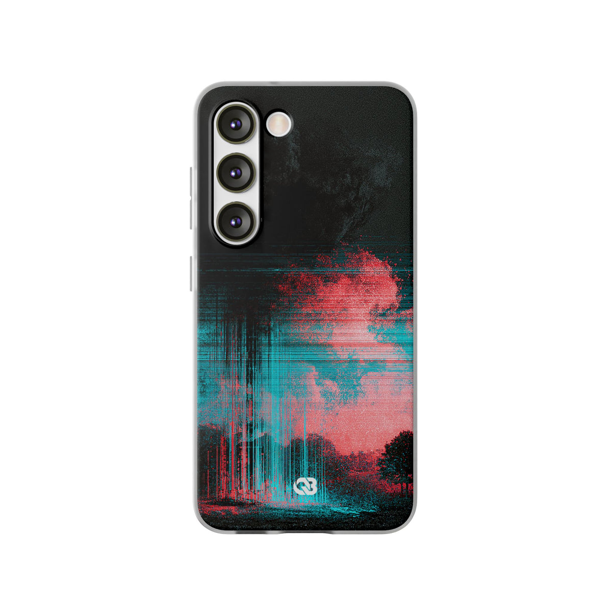Digital Signal Drift · Lite Phone Case for Samsung · Black