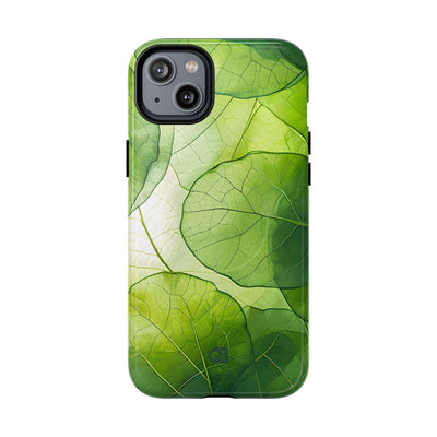 Emerald Leaf Veins · Tough+ Magsafe