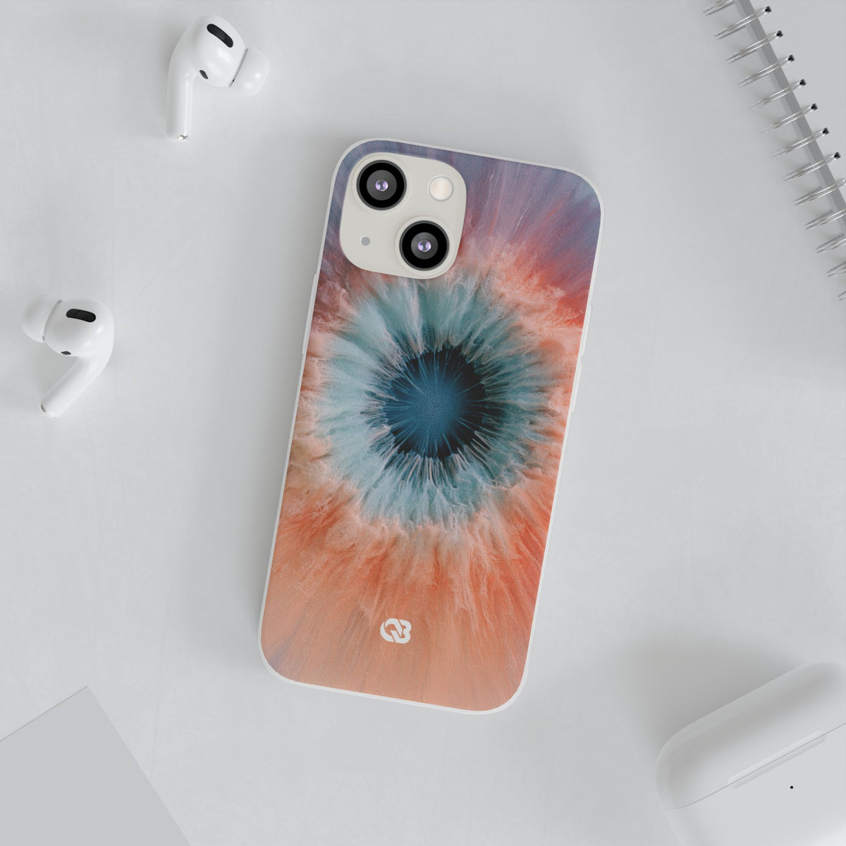 Radiant Aura Core · Lite Phone Case for iPhone ·  Orange