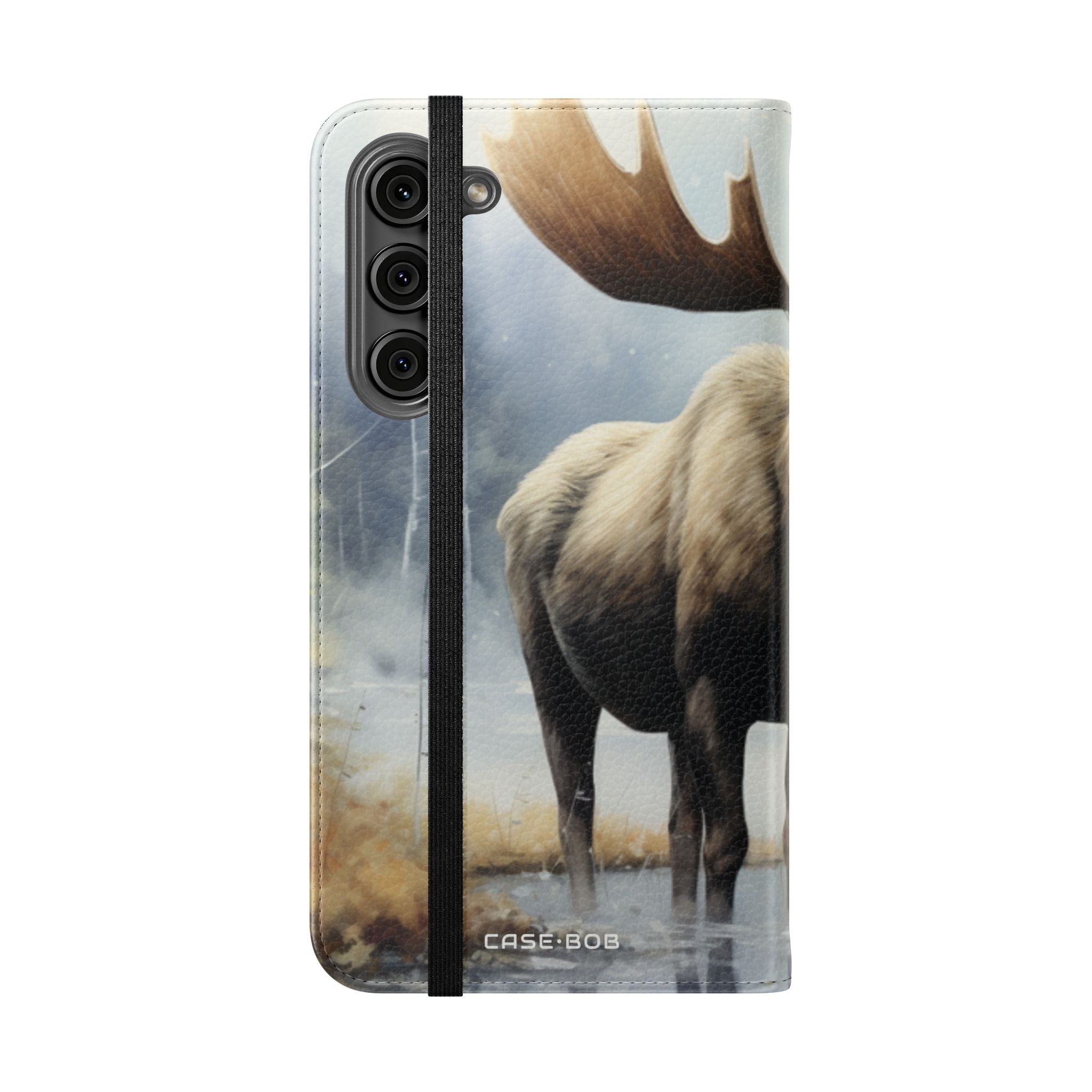 Misty Moose Reflection - Samsung S23+ Case - Wallet