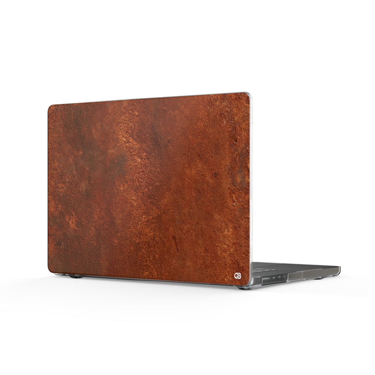 Oxidized Corten · Clear Hard Case for MacBook · Brown