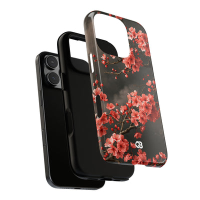 Dark Sakura Nocturne · Tough Phone Case for iPhone · Black