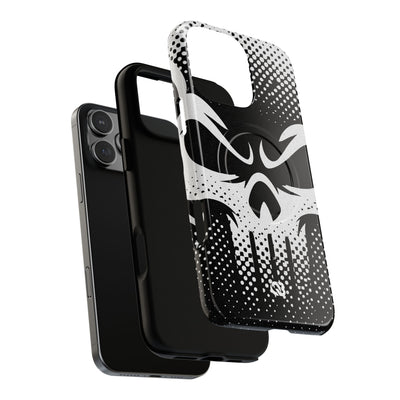Phantom Halftone · Tough 2.0 Magnetic Phone Case for iPhone · Black