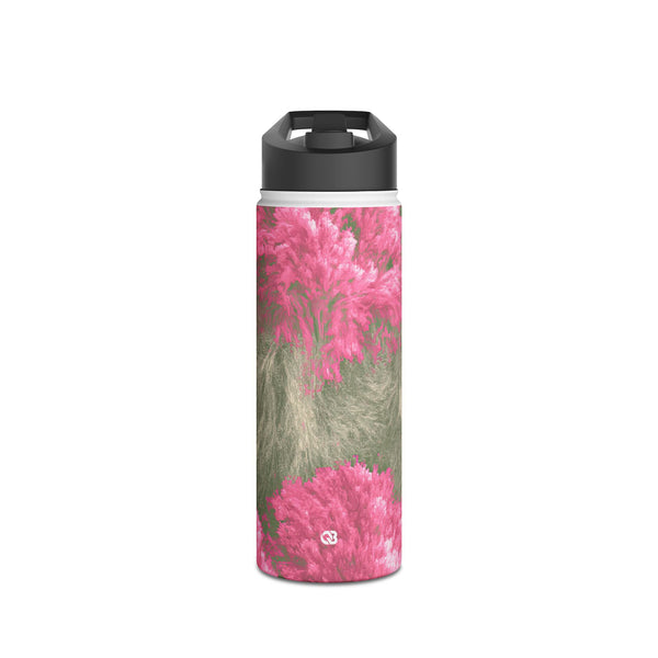 Digital Blossom · Insulated Water Bottle · Pink
