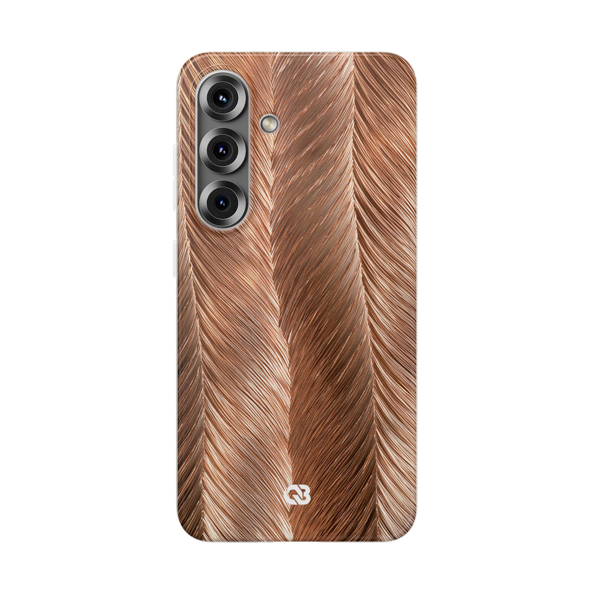 Rose Gold Weave · Lite Phone Case for Samsung · Brown
