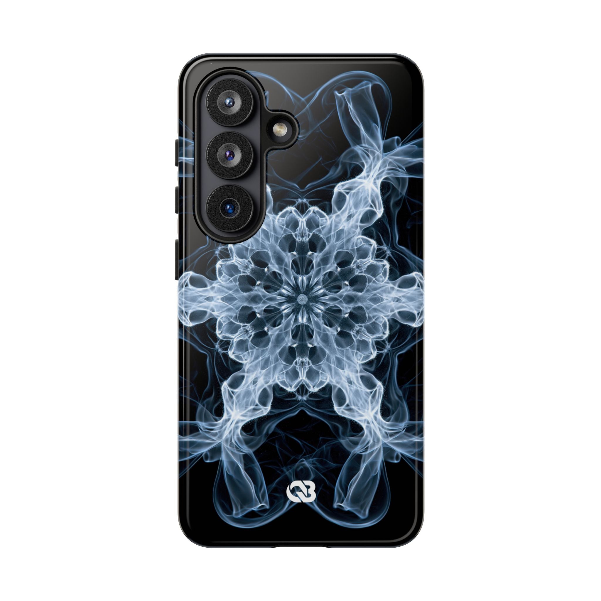 Blue Tough Phone Case for Samsung - Glacial Smoke Crown