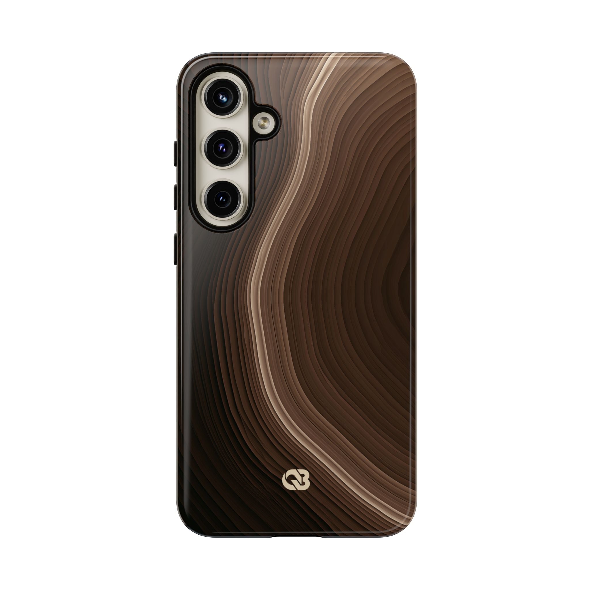 Brown Tough Phone Case for Samsung - Bronzed Canyon Relief