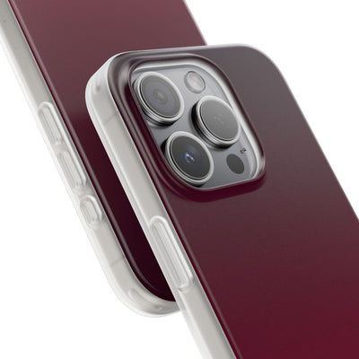 Red Lite Phone Case for iPhone - Deep Sangria Gradient