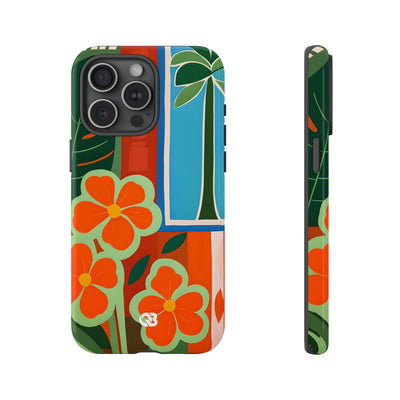 Vivid Jungle Collage · Tough Phone Case for iPhone