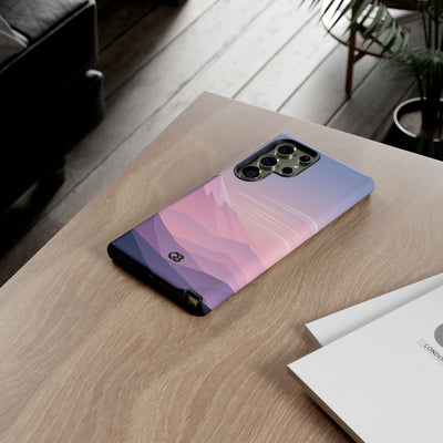 Alpine Twilight · Tough Phone Case for Samsung · Pink