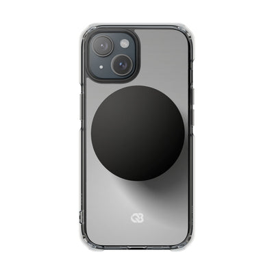 Grey Impact MagSafe Phone Case for iPhone - Matte Onyx Sphere