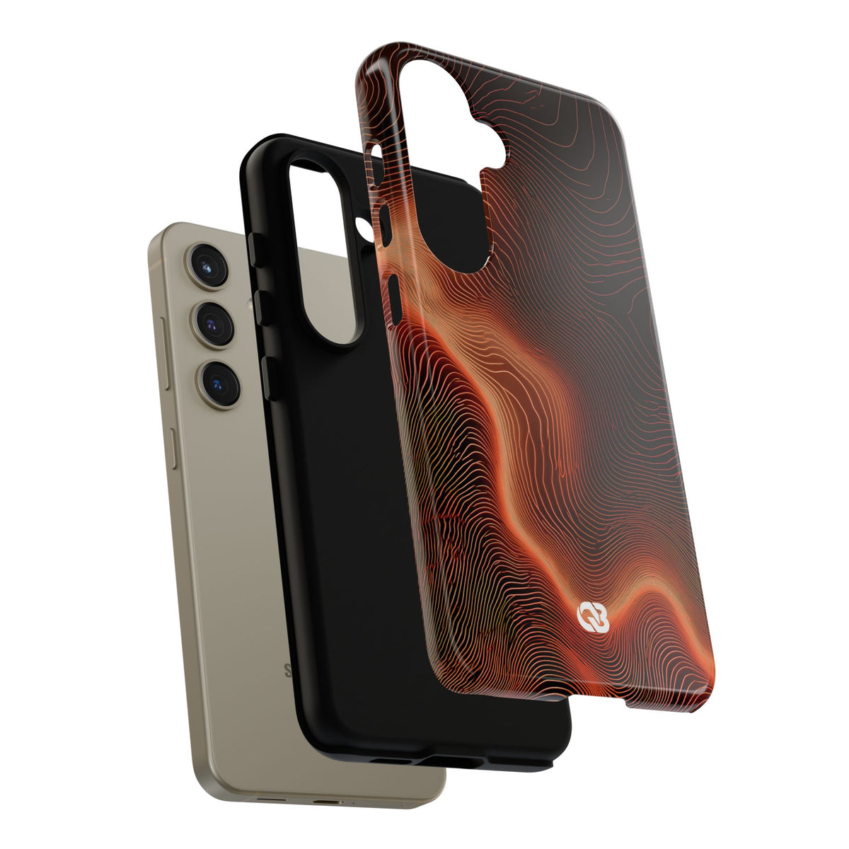 Caldera Ridge · Tough Phone Case for Samsung · Orange