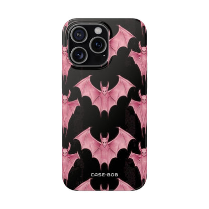 Pink Batwave iPhone 15 Pro Max Case - Soft