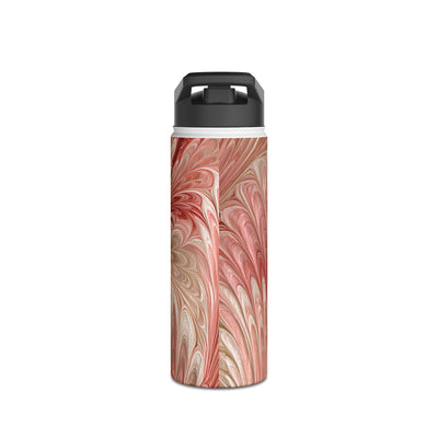 Blush Petal Plume · Insulated Water Bottle · Pink