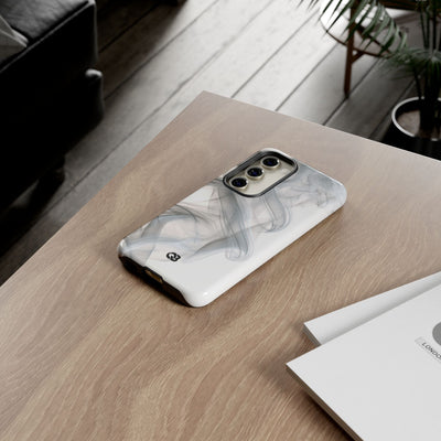 Vapor Noir · Tough Phone Case for Samsung · White