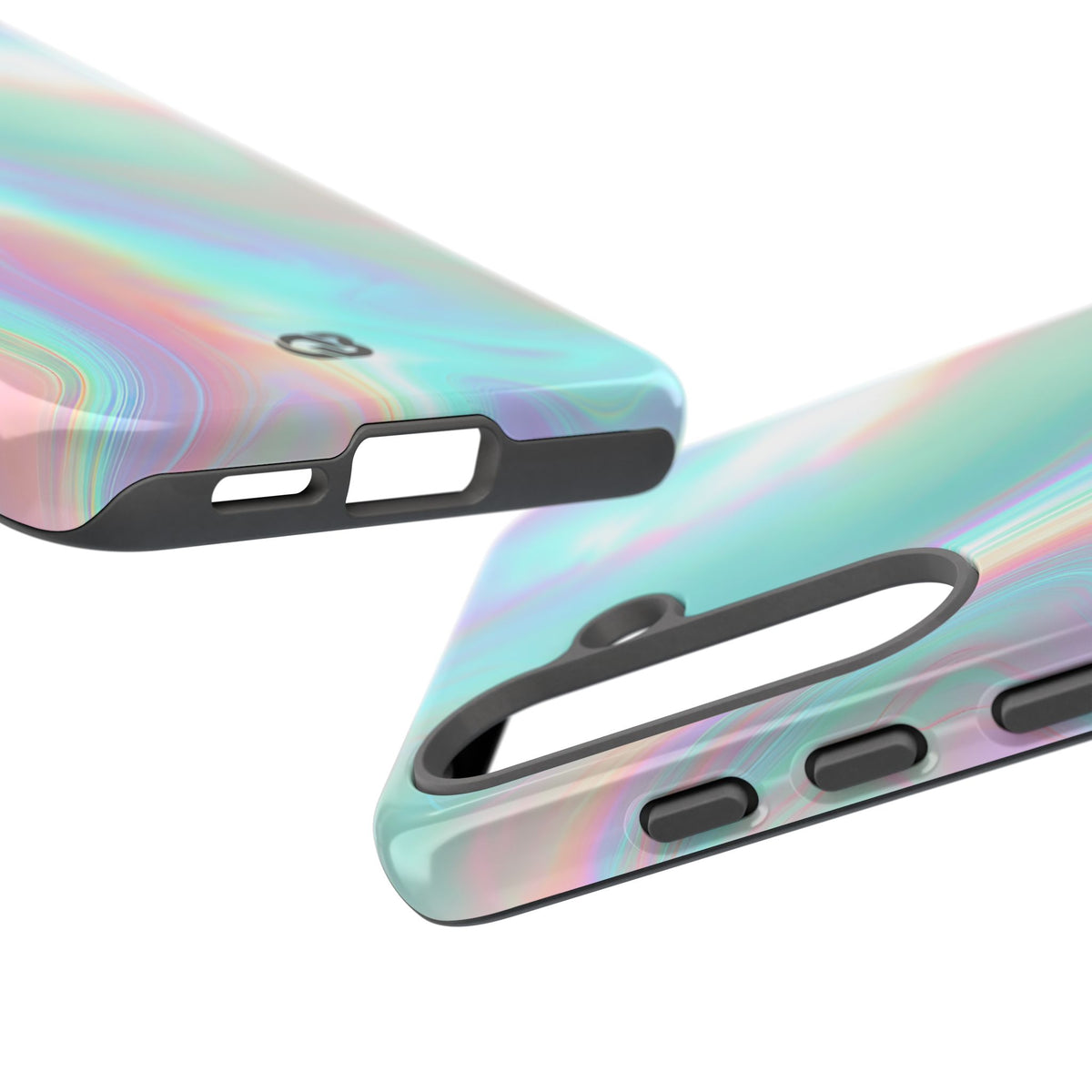 Prismatic Liquid Light · Tough Phone Case for Samsung · Teal