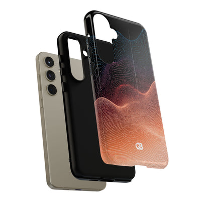 Spectral Elevation · Tough Phone Case for Samsung · Orange