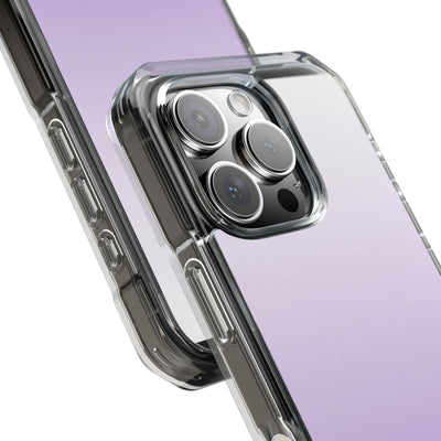 Soft Lilac · Clear Impact Magnetic Phone Case for iPhone · Purple