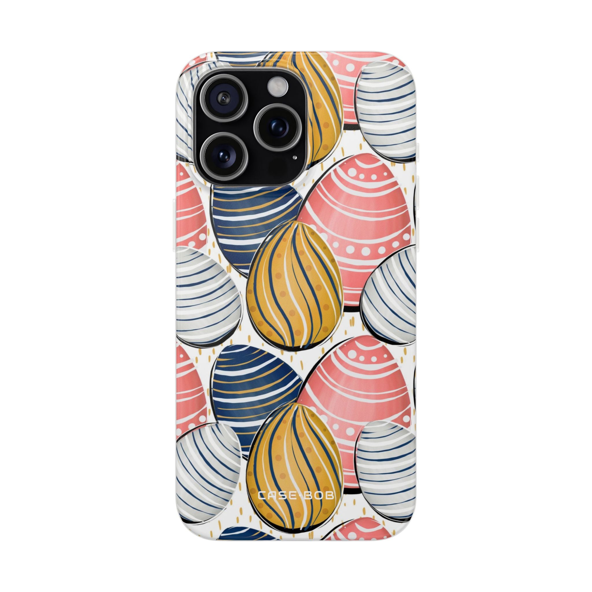 Pastel Eggs iPhone 15 Pro Max Case - Soft