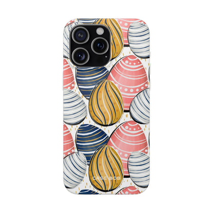 Pastel Eggs iPhone 15 Pro Max Case - Soft