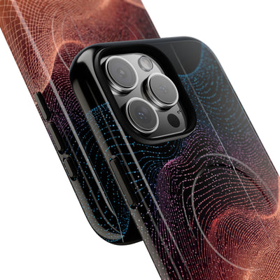 Spectral Elevation · Tough 2.0 Magnetic Phone Case for iPhone · Orange