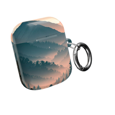 Misty Pine Summit · Hard Case for AirPods & AirPods Pro · Green