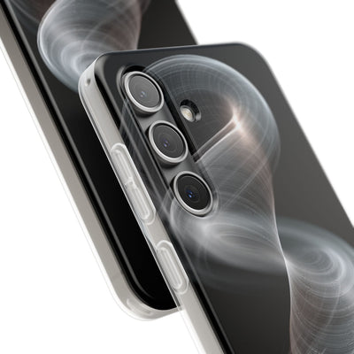 Luminous Vortex · Lite Phone Case for Samsung · Black