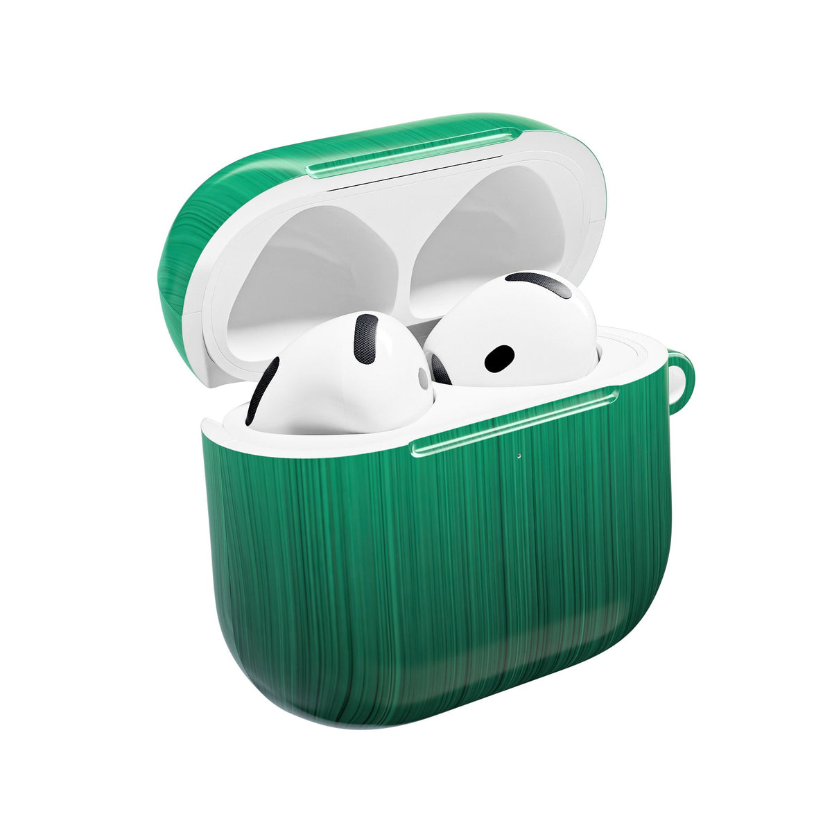 Emerald Cascade · Hard Case for AirPods & AirPods Pro · Green