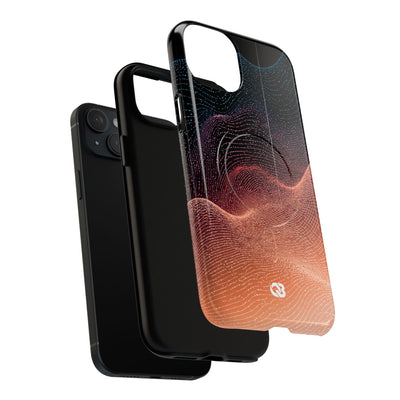 Spectral Elevation · Tough 2.0 Magnetic Phone Case for iPhone · Orange