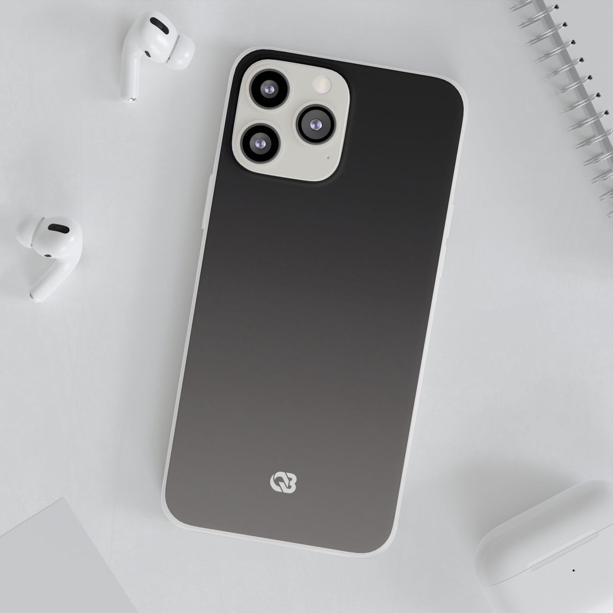 Obsidian Fade · Lite Phone Case for iPhone ·  Black