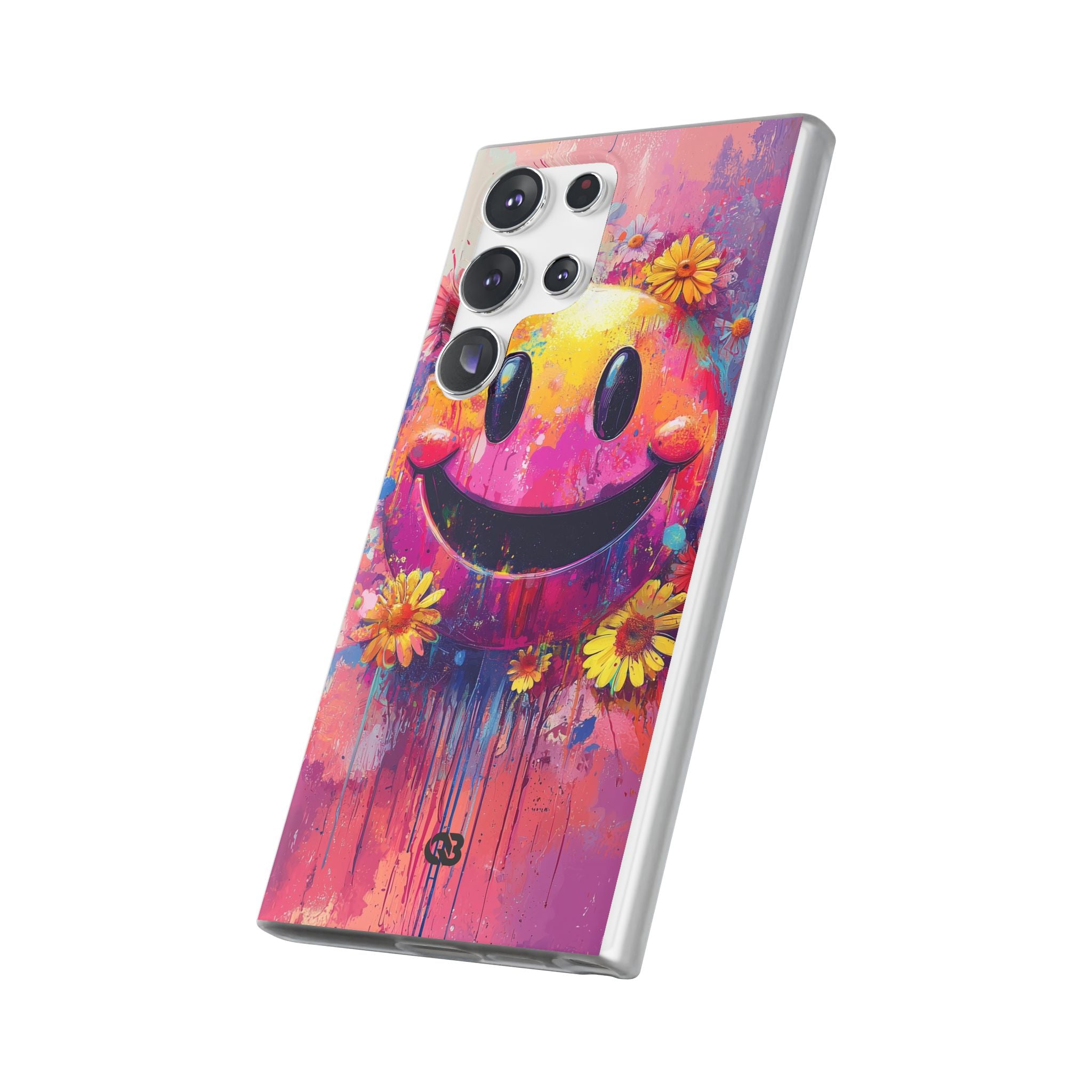 Vivid Grin Graffiti · Soft Phone Case for Samsung
