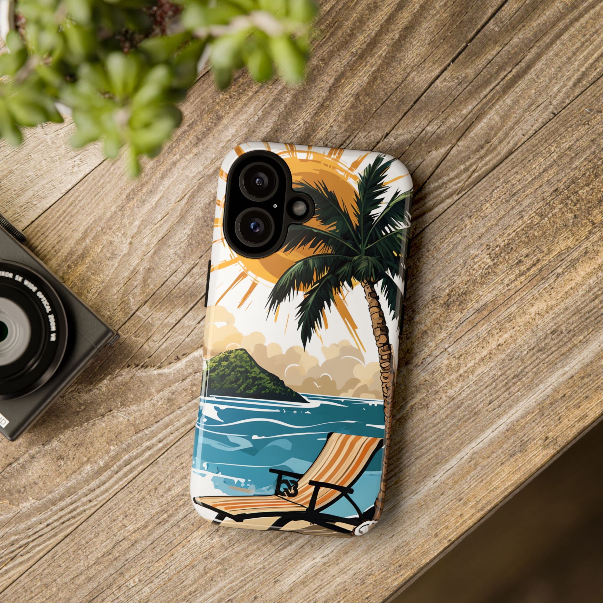 Radiant Coast Solitude · Tough Handyhülle für iPhone