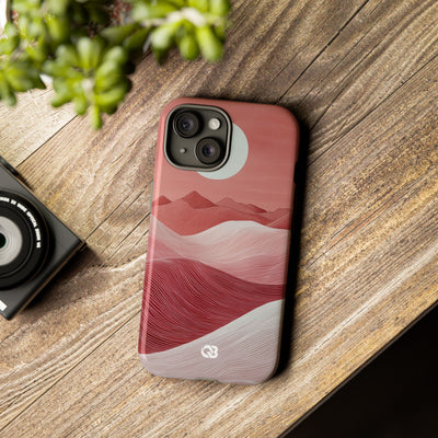 Crimson Dune Horizon · Tough Phone Case for iPhone