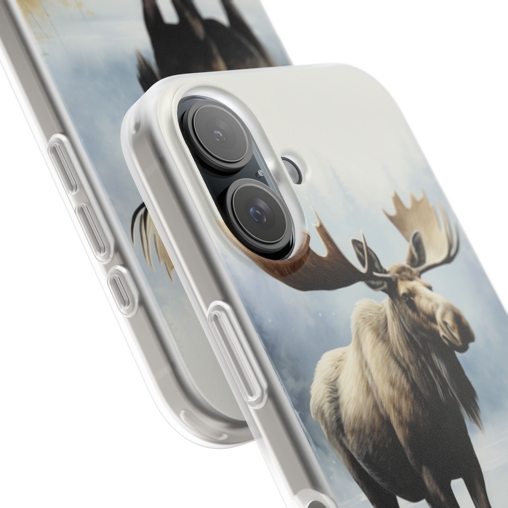 Moose Reflection iPhone 16 Case - Soft