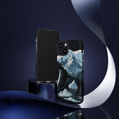 Nordic Arctic Bear · Tough Phone Case for iPhone · Black