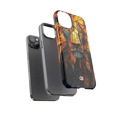Amber Glass Lion · Tough Phone Case for iPhone