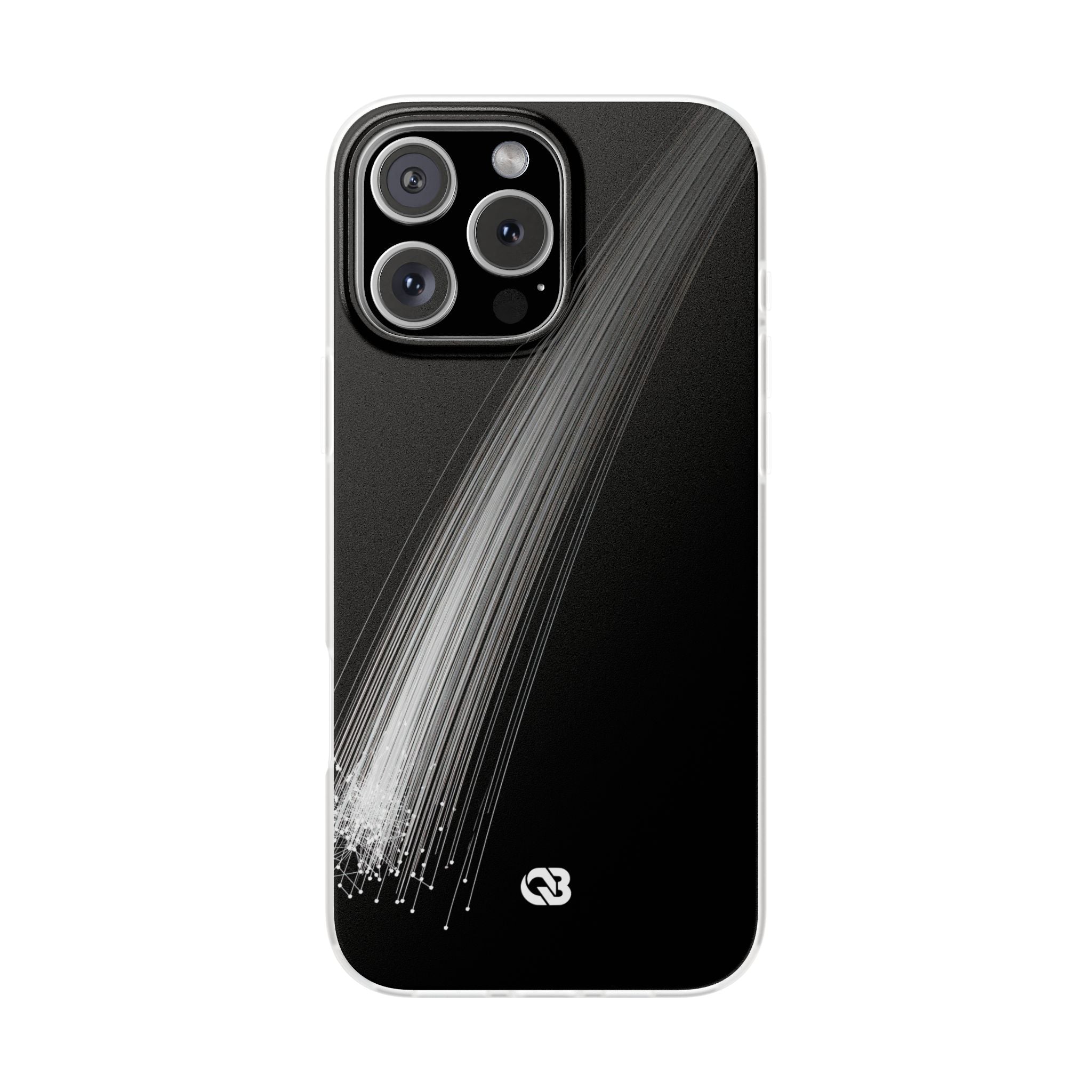 Black Lite Phone Case for iPhone - Linear Velocity Beam