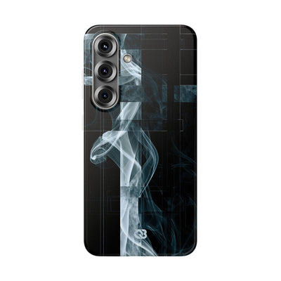 Black Lite Phone Case for Samsung - Arctic Vapor Grid