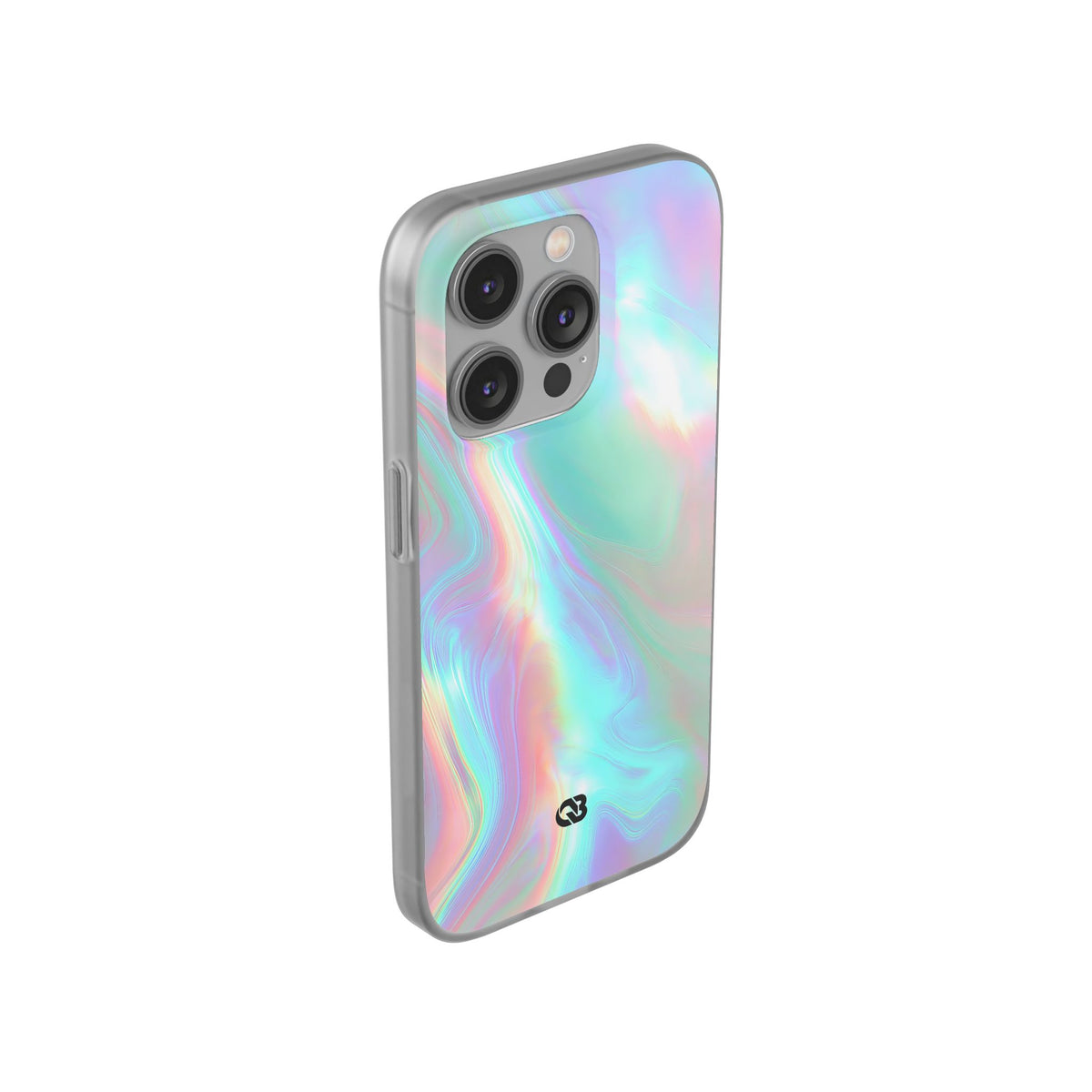 Prismatic Liquid Light · Lite Phone Case for iPhone ·  Teal