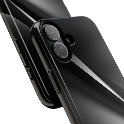 Obsidian Ridge · Tough Phone Case for iPhone · Black