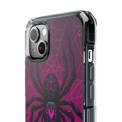 Obsidian Neon Widow · Impact Custodia per iPhone · Magsafe
